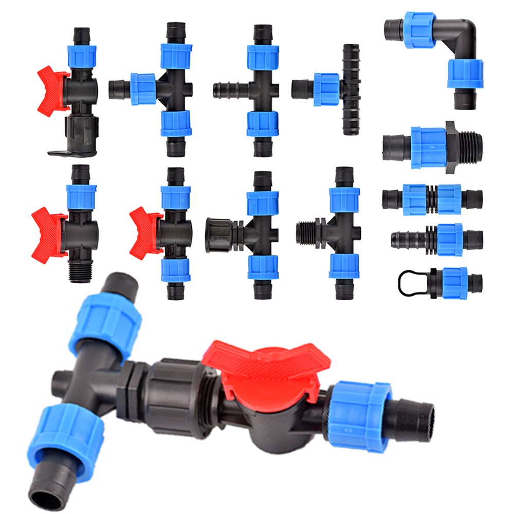 Urban Farming System - 16mm Micro Irrigation Drip Tape Connectors