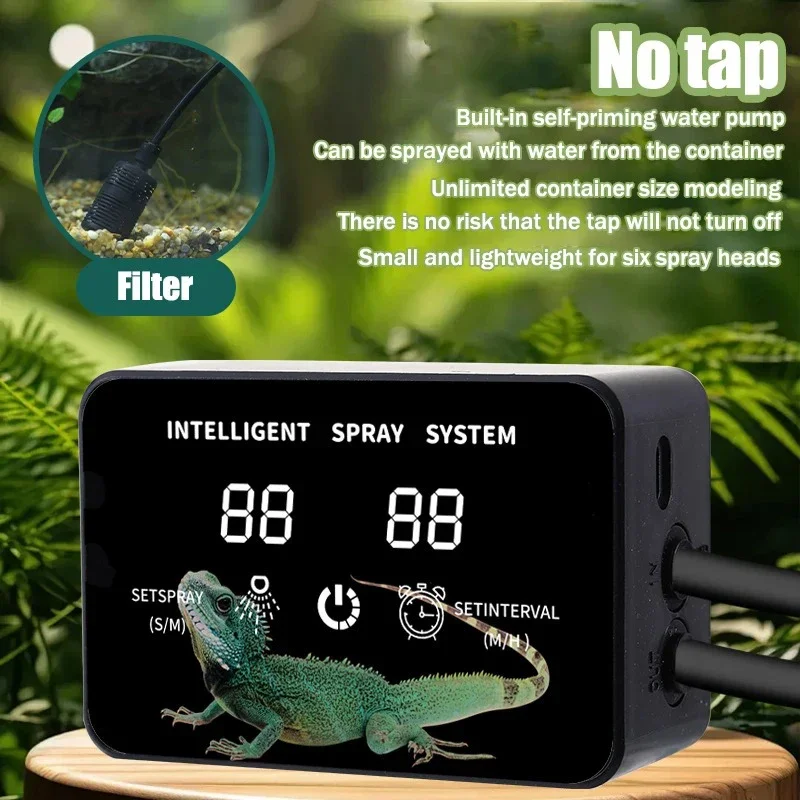 Intelligent Reptile Fogger Tim - Urban Farming System ulasan dan harga