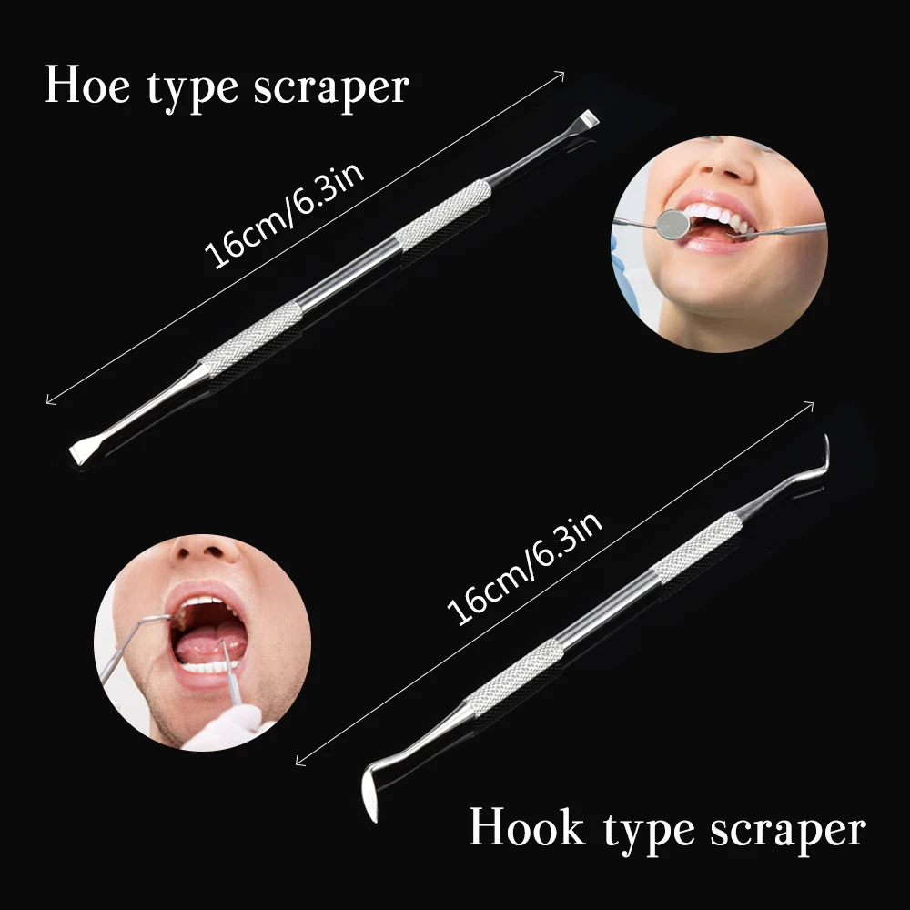 4pcs/Set Tartar Scraper Scaler - Urban Farming System ulasan dan harga