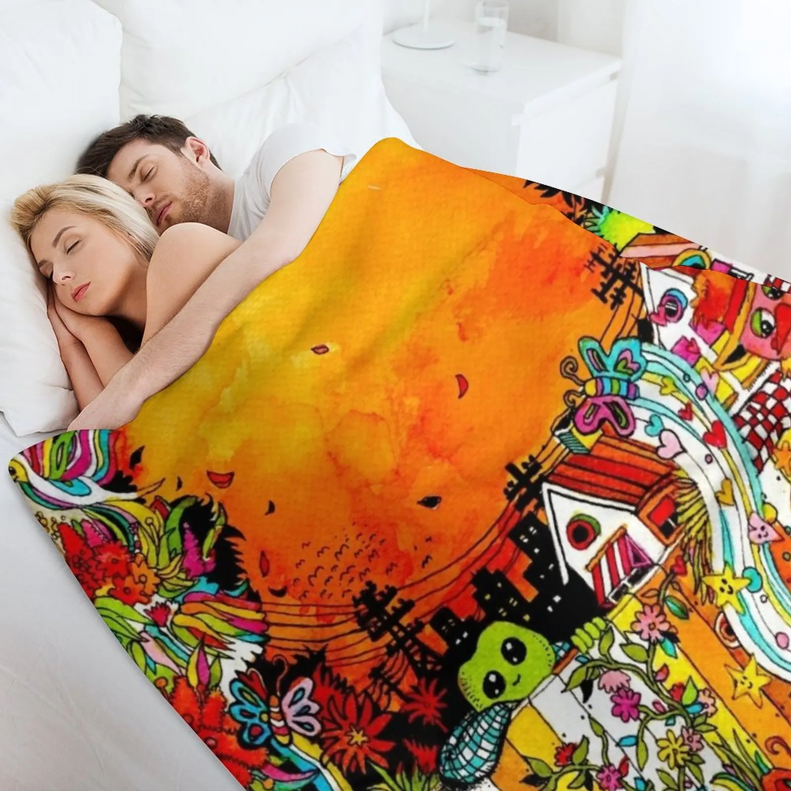 Urban Farm Time Throw Blanket  - Urban Farming Home ulasan dan harga