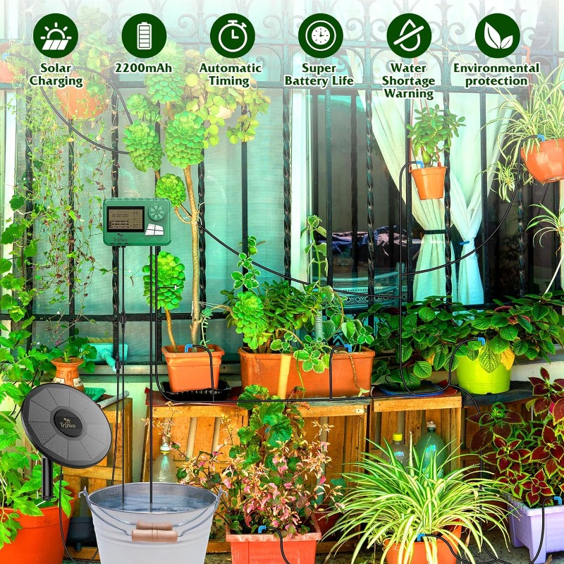 Solar Irrigation Equipment Gre - Urban Farming System ulasan dan harga