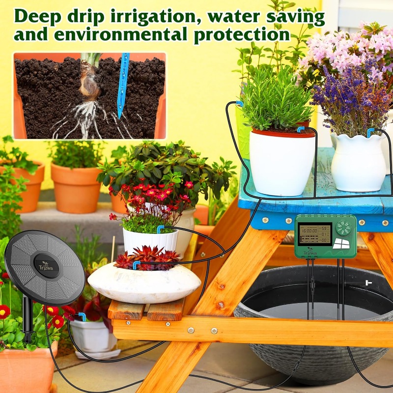 Solar Irrigation Equipment Gre - Urban Farming System ulasan dan harga