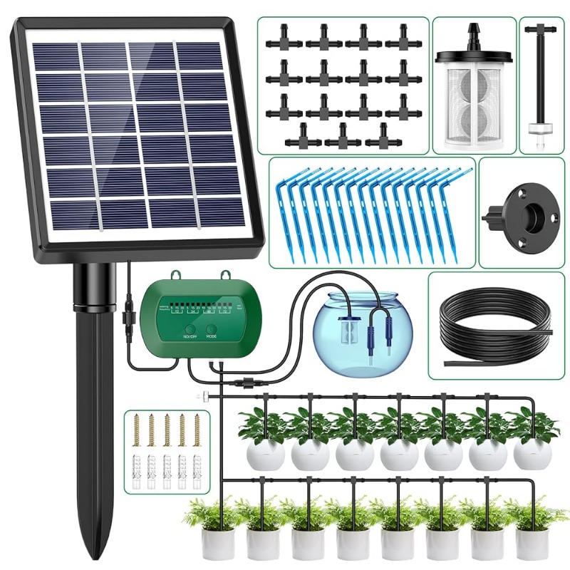 Solar Intelligent Irrigation K - Urban Farming System ulasan dan harga