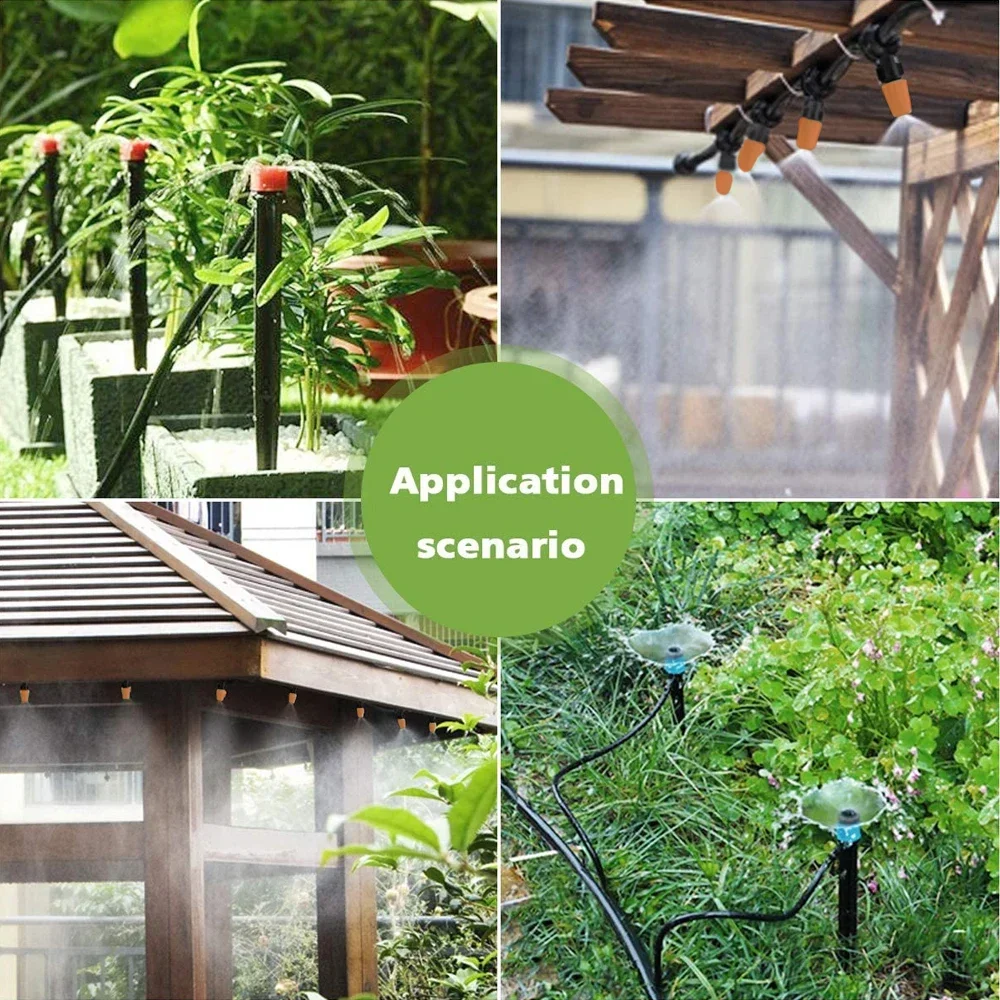 50pcs Adjustable Irrigation Dr - Urban Farming System ulasan dan harga