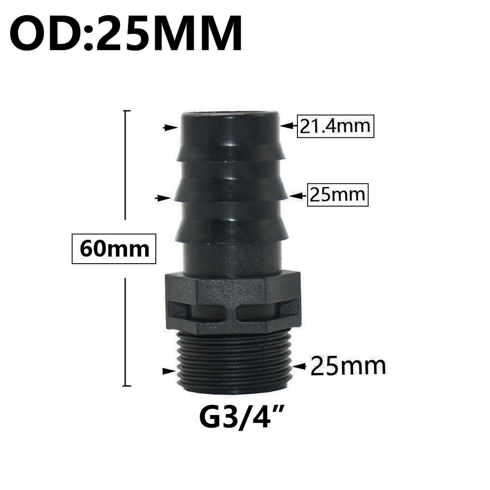 8/16/20/25/32mm Garden PE Tube - Urban Farming System ulasan dan harga